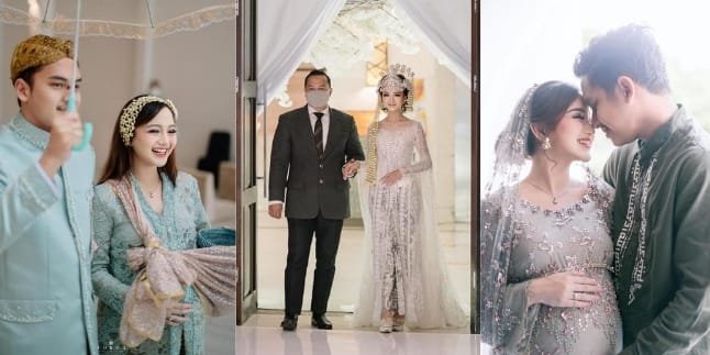 8 Happy Moments of Nanda Arsyinta at the 7-Month Event, Harmonious Despite Not Being Able to Meet Papa Due to Stepmother!