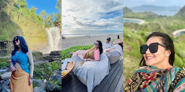 Hobby Traveling, Here are 9 Pictures of Bella Saphira Getting Happier at the Age of 49 - Harmonious with Her Husband