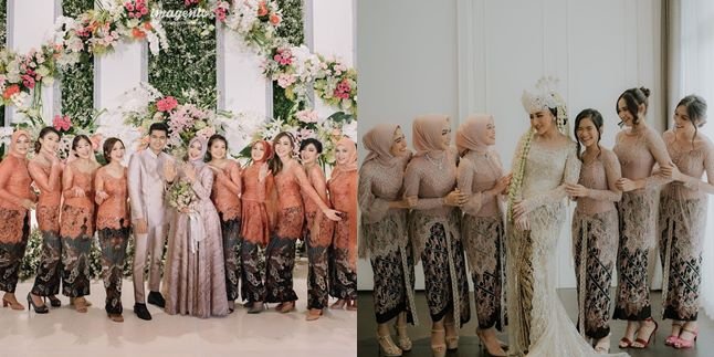 8 Photos of Celebrity Bridesmaids, Unique and Current Ideas for Reception Events