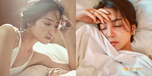 8 Potret Bunga Zainal Tanpa Makeup, Mirip Idol Korea - Cantik Natural dan Awet Muda