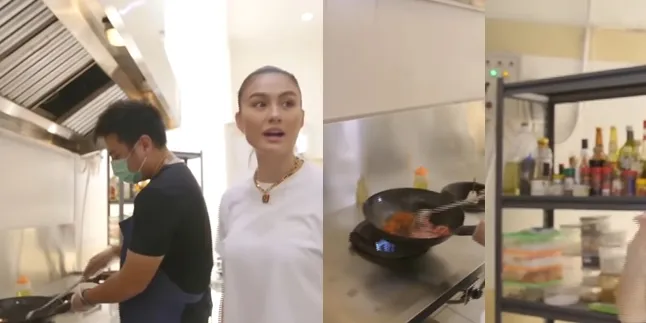 8 Potret Dapur Rumah Agnez Mo yang Mewah Abis, Serba Stainless Steel Mahal bak Resto
