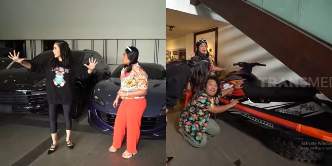 8 Pictures of Momo Geisha's Garage that Make You Stunned, Thought to be a Rental Service - Parked with Many Sports Cars and Jet Skis