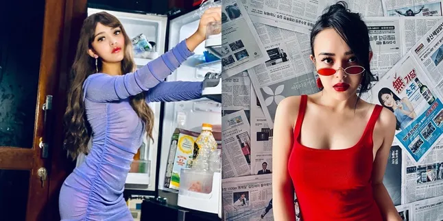 8 Potret Gaya OOTD Amanda Manopo Saat di Rumah Aja, Makin Cantik - Body Goals Banget