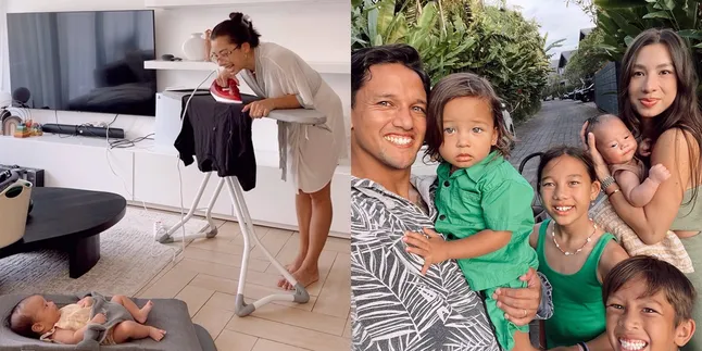 8 Potret Jennifer Bachdim Urus Rumah dan Empat Anaknya Sendiri, Netizen: Kesayangan Ibu-ibu se-Indonesia