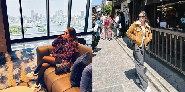 8 Potret Liburan Momo Geisha Bareng Keluarga, Asyik Keliling Jepang hingga Sering Pindah-Pindah Hotel