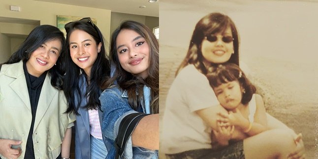 8 Photos of Young Mother Maudy Ayunda, Having Many Similarities - Equally Charming as Her Child