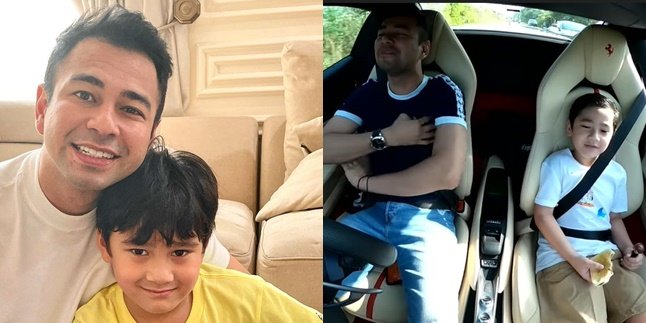 Invited by Raffi Ahmad to 'Race', Here are 8 Photos of Rafathar who Stay Cool Despite Speeding up to 230 Km/Hour - Almost Fell Asleep