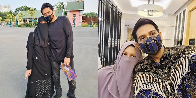 8 Photos of Nokia Alike, Lucky Hakim and Indadari's Children who Have Never Been Highlighted, Now They Are Teenagers - Appearing Wearing a Veil Like Their Mother