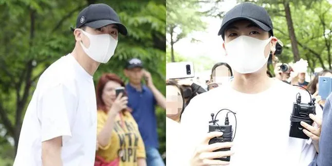 8 Potret Park Hyung Sik Resmi Mulai Menjalani Kegiatan Wajib Militer