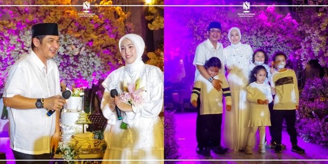 8 Photos of Pasha Ungu and Adelia's 11th Anniversary Celebration, Held a Luxurious Party - Attended by Lesti and Annisa Trihapsari
