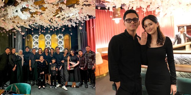 8 Portraits of Azriel Hermansyah's Birthday Celebration, Extended Family Attended All in Black - Turns Out Also Proposed to Sarah Menzel