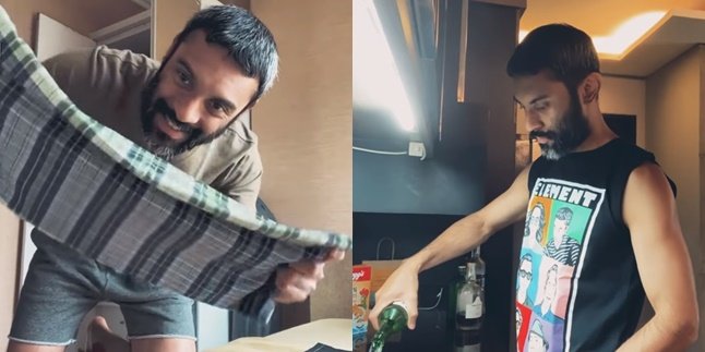 8 Photos of Didi Riyadi's Ramadan Preparation, from Buying Dates to Getting Rid of Alcoholic Drinks