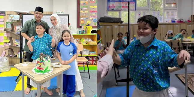 8 Potret Raja Anak Keenam Pasha Ungu, Baru Saja Ultah - Dirayakan Sederhana di Sekolah