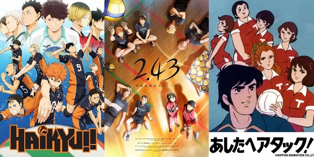 8 Recommendations for Fun Volleyball Anime, Can Be Weekend Entertainment