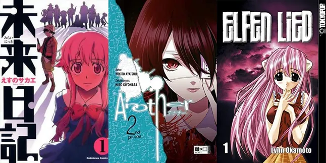 8 Rekomendasi Manga Yandere yang Menjadi Anime Populer dan Penuh dengan Kengerian