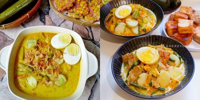 8 Delicious, Savory, and Very Practical Lontong Sayur Recipes, Perfect for Special Occasions