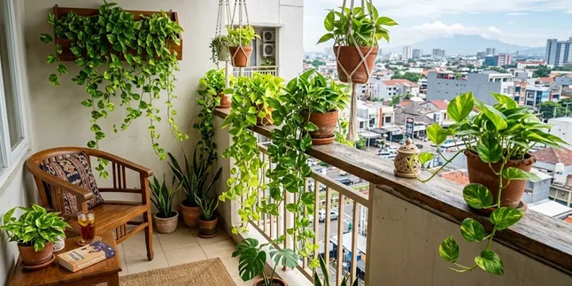 8 Plants to Beautify Your Balcony, Transforming a Narrow Corner into a Green Oasis