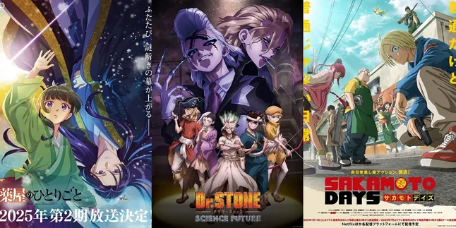 Wajib Nonton! Deretan Anime Paling Ditunggu 2025 yang Tayang di Awal Tahun (Winter Season) Wajib Nonton! Deretan Anime Paling Ditunggu 2025 yang Tayang di Awal Tahun (Winter Season)