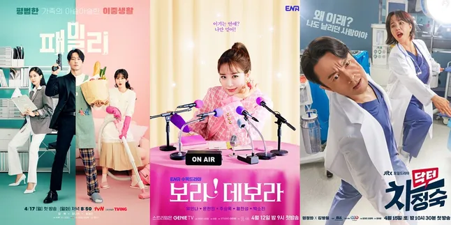 9 Drama Korea Tayang Bulan April 2023, Ada DR. ROMANTIC SEASON 3 - THE GOOD BAD MOTHER Drakor Lee Do Hyun