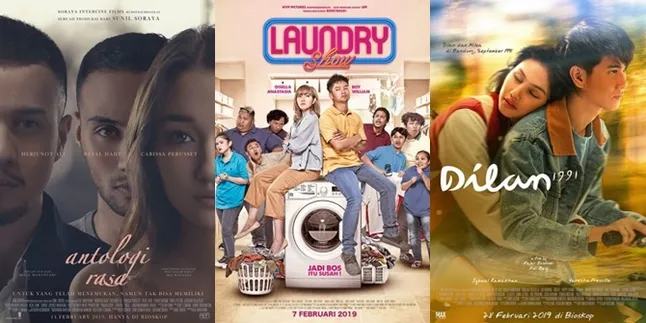 9 Film Indonesia Tayang Februari 2019, Ada 'ANTOLOGI RASA' Sampai 'DILAN 1991'