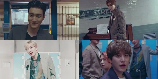 9 Foto Ganteng Member Super Junior di MV 'I THINK I', Gaya Gentlemen Pakai Jas 9 Foto Ganteng Member Super Junior di MV 'I THINK I', Gaya Gentlemen Pakai Jas