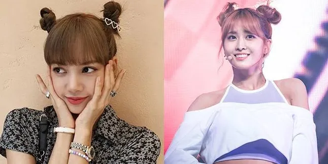 9 K-Pop Idol Cewek Cute Dengan Rambut Cepol Dua, Lisa BLACKPINK - Momo TWICE 9 K-Pop Idol Cewek Cute Dengan Rambut Cepol Dua, Lisa BLACKPINK - Momo TWICE
