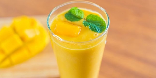 9 Benefits of Mango Juice for Body Health, Can Overcome Diarrhea - Providing Eye Health