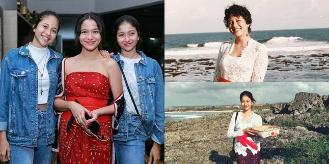 9 Enchanting Charms of Putri Marino with Her Two Sisters, Having Beautiful Bali-Like Looks