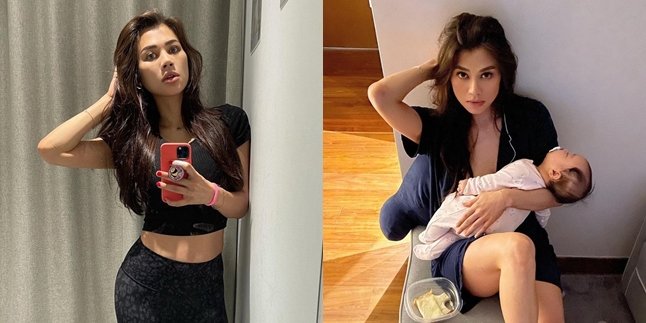 9 Photos of Adinda Bakrie Getting Slimmer and Fitter at Almost 40 Years Old, Hot Mom Boldly Wearing Transparent Clothes