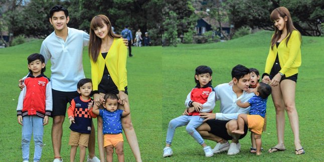 9 Potret Aditya Suryo with Wife and 3 Children, Not Only Called Everlasting Young Family But Also Good Looking