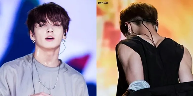 9 Potret Bukti Punggung Seksi Jungkook BTS yang Bikin Fans Makin Cinta