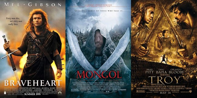 15 Recommended Kingdom War Films that are Exciting and Thrilling, Some Based on True Stories
