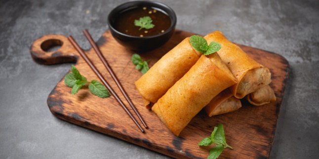 9 Delicious Lumpia Recipes with Various Fillings, Easy-to-Make Special Snacks