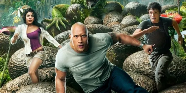 'JOURNEY 2: THE MYSTERIOUS ISLAND', Pulau Itu Ternyata Ada