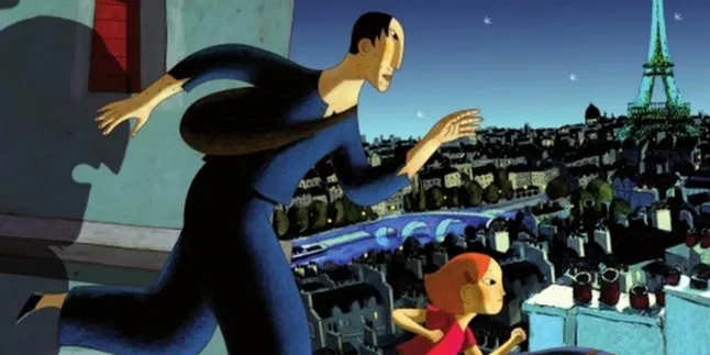 'A CAT IN PARIS', Kehidupan Ganda Dino