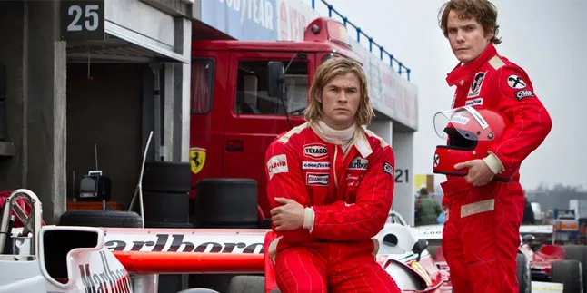 [Review] 'RUSH', Persaingan Sengit di Arena F1 1970-an
