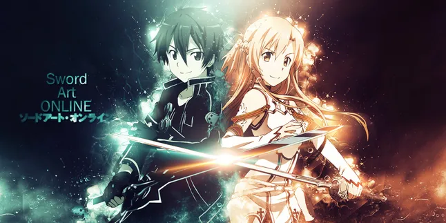SWORD ART ONLINE, Anime Wajib Untuk Para Gamer