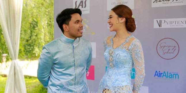 Aaliyah Massaid Touching with the Presence of Adjie Massaid when Proposed by Thariq Halilintar