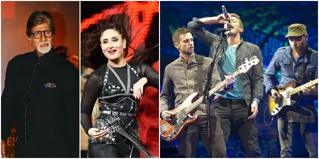 Aamir Khan dan Amitabh Bachchan Ikut Konser Coldplay di India Aamir Khan dan Amitabh Bachchan Ikut Konser Coldplay di India
