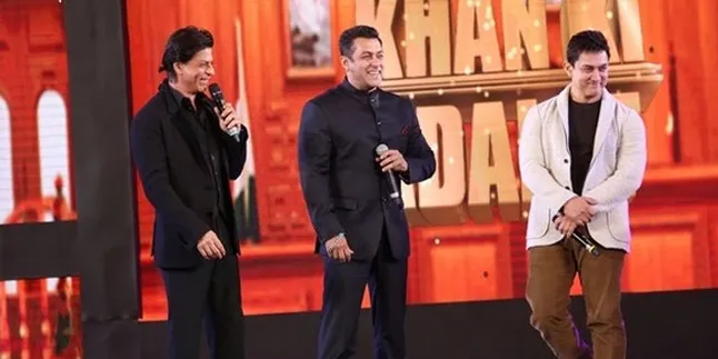 Aamir Khan Kenang Pertemuan Pertama Dengan Salman Khan dan Shahrukh Khan