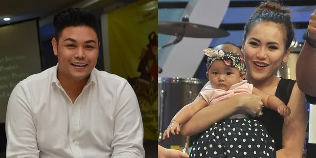 Ada Ayu Ting Ting dan Anaknya di Karangan Bunga Ivan