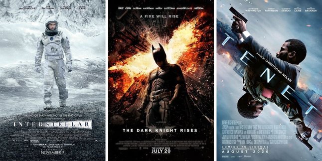 There's 'BATMAN' and Also 'OPPENHEIMER', 7 Christopher Nolan Films That Garnered Production Costs Up to Trillions of Rupiah!