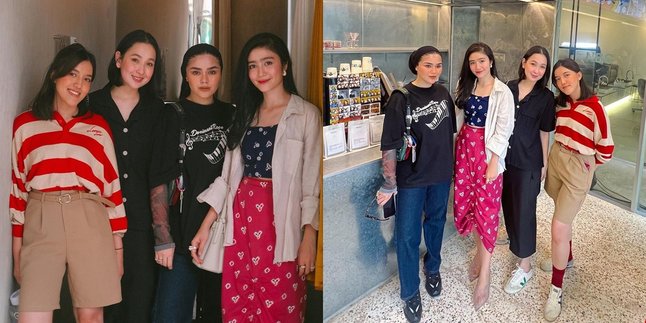 Some are Not Married - Already Have Children, This is the Moment of Blink Girlband Reunion from Febby Rastanty to Sivia