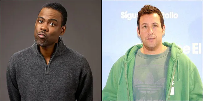 Adam Sandler VS Chris Rock Main Basket, Siapa Lebih Jago?