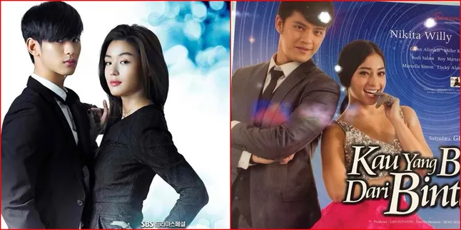 Adegan 'Kau Yang Berasal Dari Bintang' vs 'Man From the Star'! Adegan 'Kau Yang Berasal Dari Bintang' vs 'Man From the Star'!