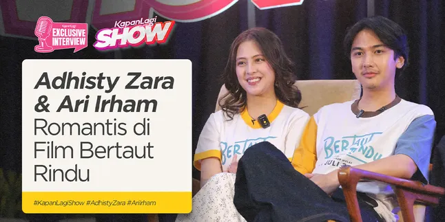Adhisty Zara & Ari Irham Promo Film Bertaut Rindu, Telling Exciting Moments