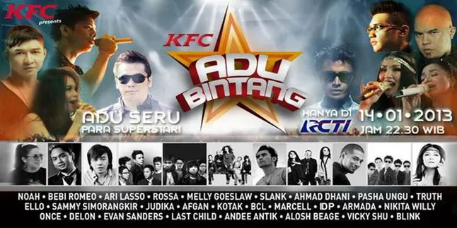 'Adu Bintang', Adu Musisi Beda Genre