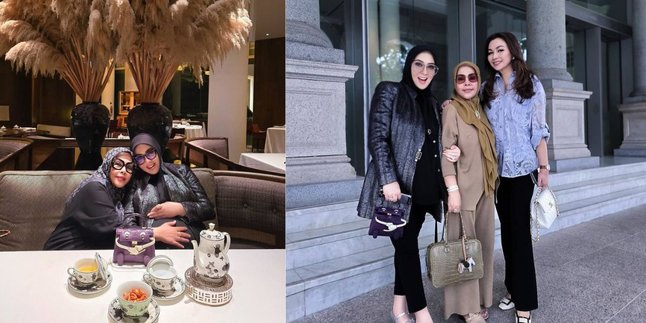 Syahrini and Her Mother's Fashionable Style while Carrying Luxury Bags in Singapore, the Price is Fantastic!