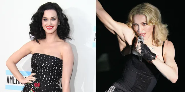 Adu Pose Hot, Madonna - Katy Perry 'Bakar' Majalah V Adu Pose Hot, Madonna - Katy Perry 'Bakar' Majalah V