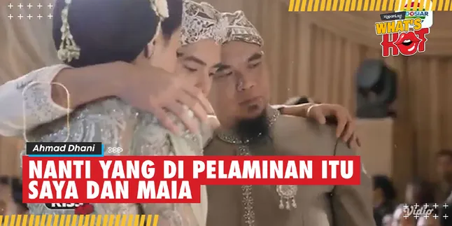 Ahmad Dhani Wants to Stand Beside Maia at the Wedding of Al Ghazali